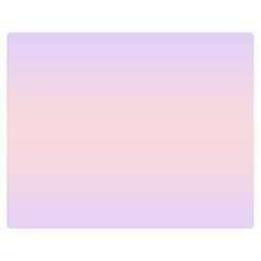 Pale Violet To Pale Pink Bilinear Gradient Premium Plush Fleece Blanket (medium) by GradientsOmbre