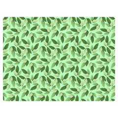 Leaves Pattern Texture Seamless Premium Plush Fleece Blanket (extra Small) by Hannah976