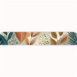 Leaves Pattern Flora Small Bar Mat 24 x4  Bar Mat