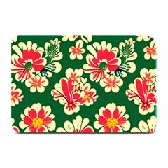 Retro 40s 50s Mexico Flowers Pattern 2 Plate Mats by violetheavensky