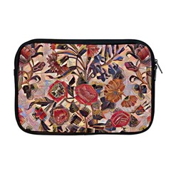 Abstract Flowers Apple Macbook Pro 17  Zipper Case by DinkovaArt